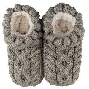 Anthropologie Lemon Knit Slippers 8-10 NWT